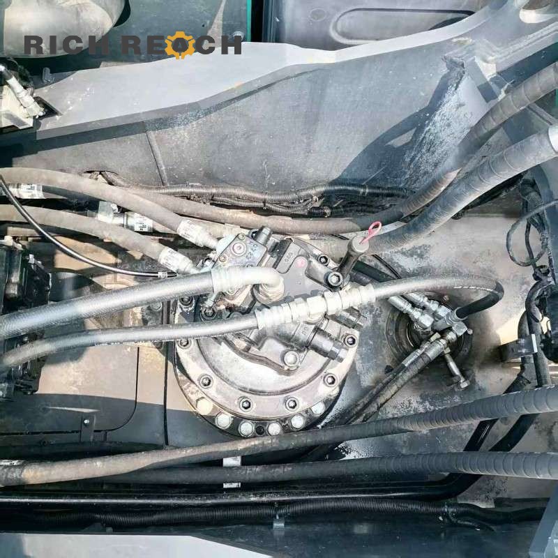 Bucket linkage pins and bushings of a 2017 Kobelco SK350LC excavator, priced at $34,722